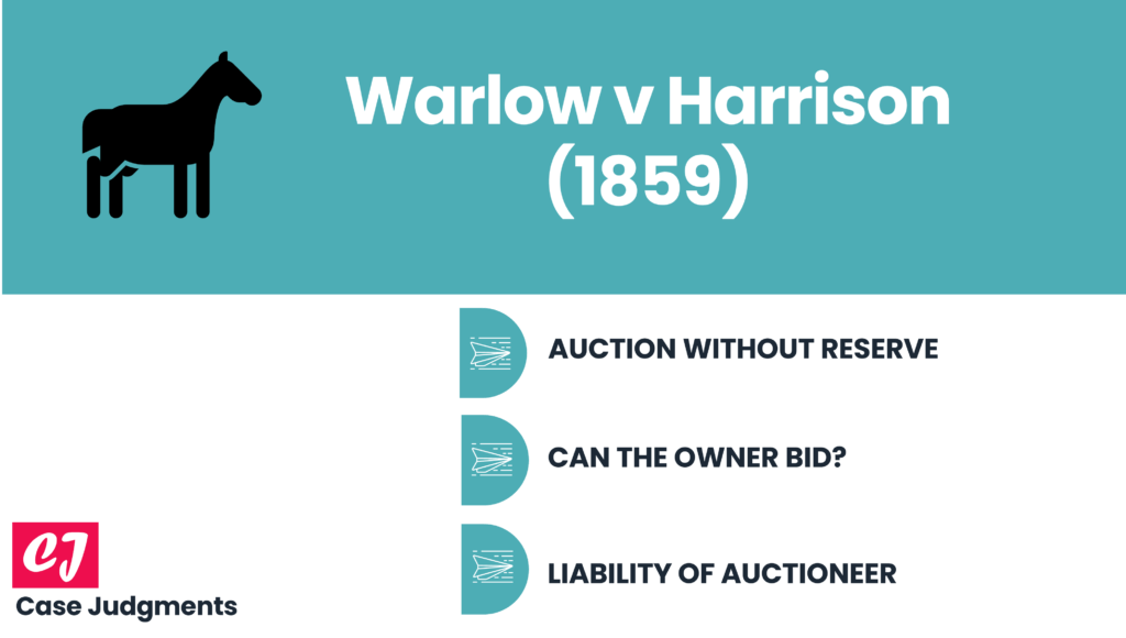 Warlow v Harrison