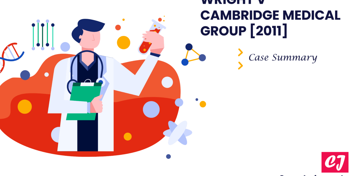 Wright v Cambridge Medical Group